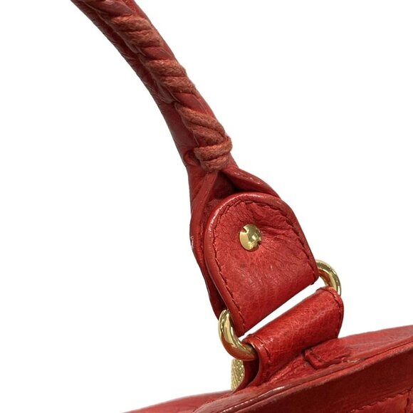 Auth BALENCIAGA The Giant City 173084 Red Leather - Handbag - Picture 10 of 16